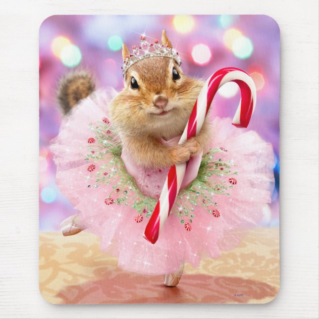 Tapis De Souris Chipmunk Plum Fairy (Devant)