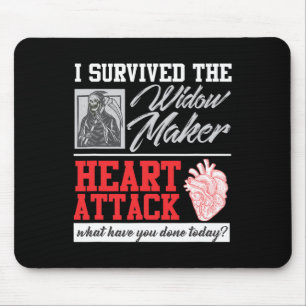 Tapis De Souris Chirurgie cardiaque ouverte Survivor Veuve Maker C