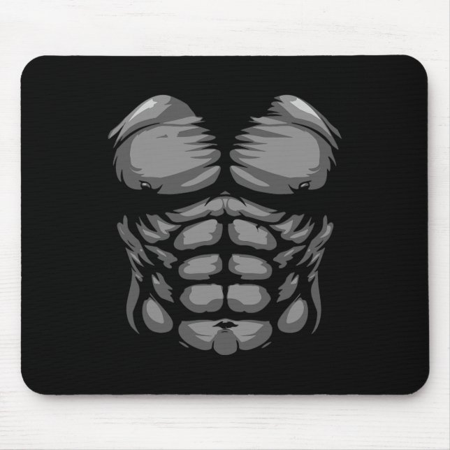 Tapis De Souris Chirurgie d'Halloween Kid Adulte Singe Gorilla Che (Devant)