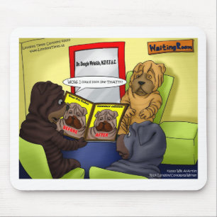 Tapis De Souris Chirurgie plastique Shar-Pei T-shirts drôles Mugs 