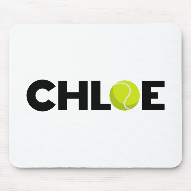 Tapis De Souris Chloe Tennis (Devant)