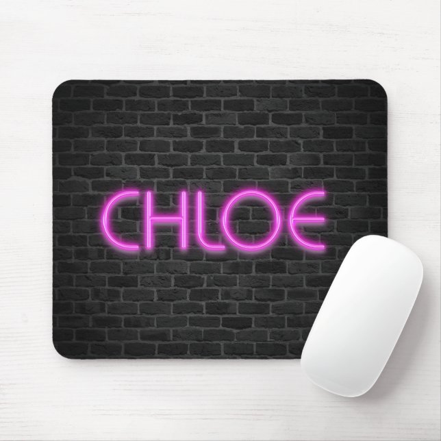 Tapis De Souris CHLOTER Dans Les Lumières De Non Rose (Avec souris)