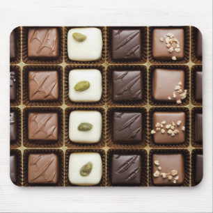 Tapis De Souris Chocolat de luxe fait main dans une boîte
