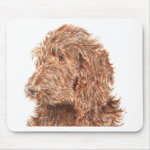 Tapis De Souris Chocolat Labradoodle