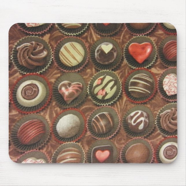 Tapis De Souris Chocolats et truffes (Devant)