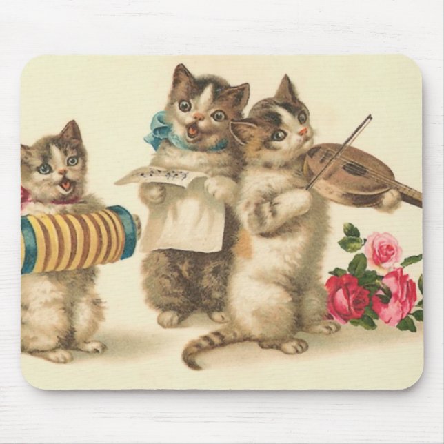 Tapis De Souris Choeur de Kitty (Devant)