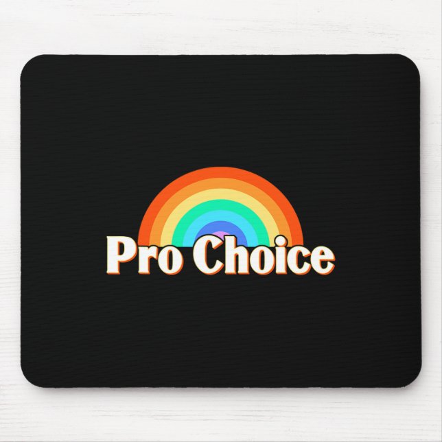 Tapis De Souris Choice Pro Feminism Pro Femmes (Devant)