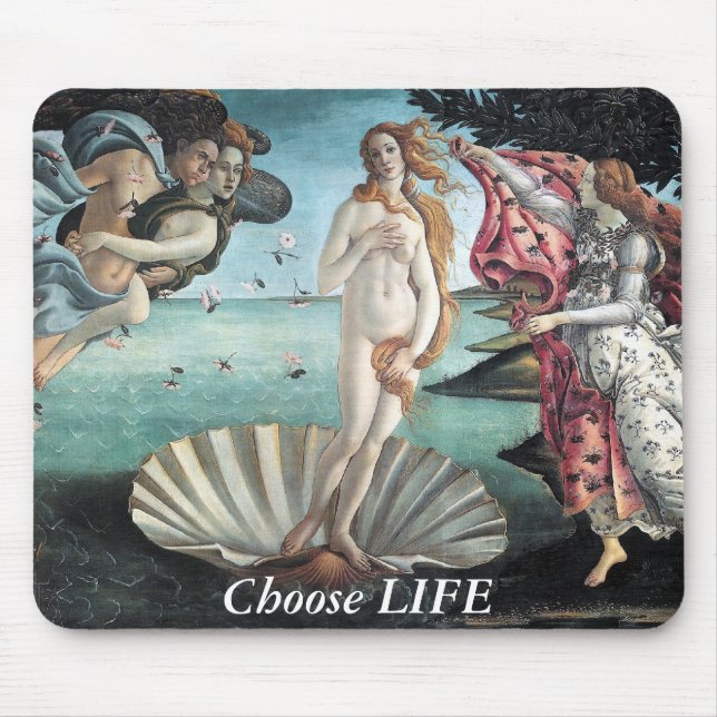 Tapis De Souris Choisir la vie (Devant)