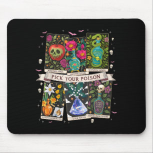 Tapis De Souris Choisissez le poison de la boisson drôle de la pot