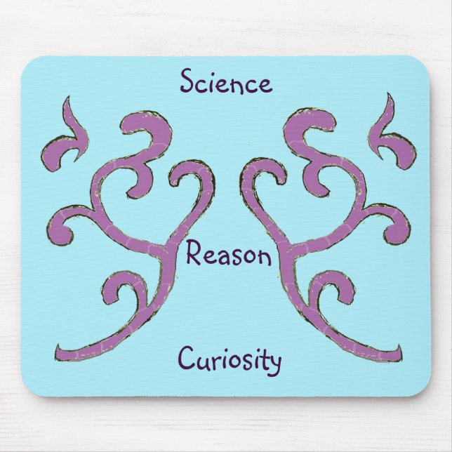 Tapis De Souris Choisissez vos valeurs Mat, Motif biologique (Devant)