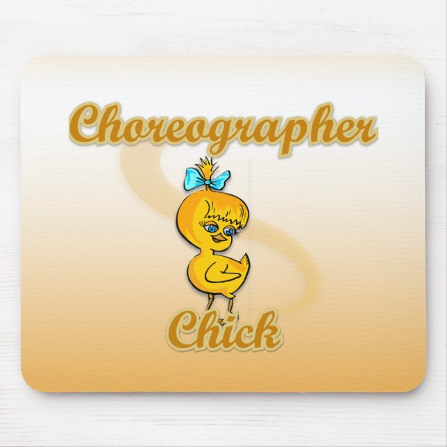 Tapis De Souris Chorégraphe Chick (Devant)