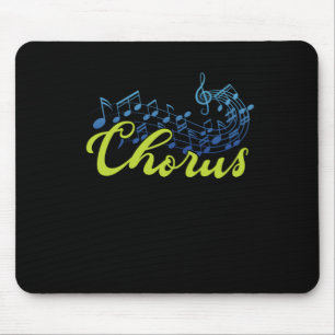 Tapis De Souris Chorus Choir Notes Conductor Choral Music Cadeau