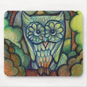 Tapis De Souris Chouette Bébé mignonne