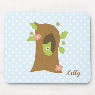 Tapis De Souris Chouette dans un arbre