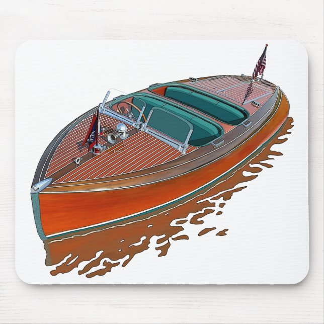Tapis De Souris Chris-Craft Barrel Back (Devant)