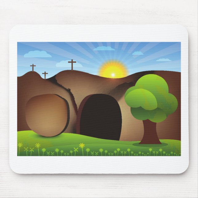 Tapis De Souris christ tomb (Devant)