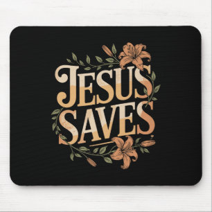 Tapis De Souris Christan Jésus économise Premium