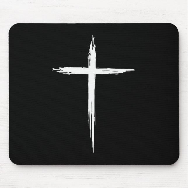 Tapis De Souris Christian Cross Christians Men Women Jesus Christ  (Devant)