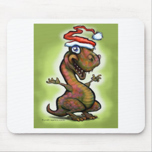 Tapis De Souris Christmas Baby T-Rex