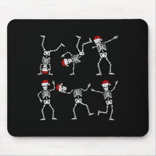 Tapis De Souris Christmas Boys Kids Toddler Danser Skeleton Casque