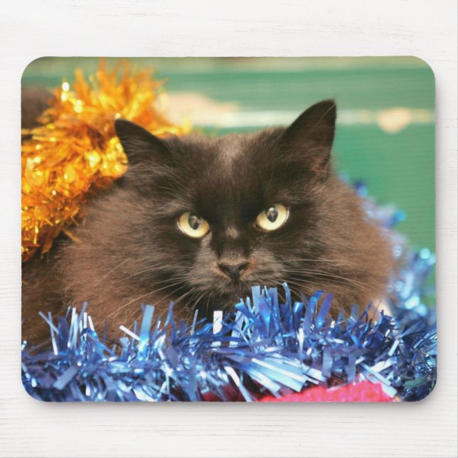 Tapis De Souris Christmas Cat (Devant)