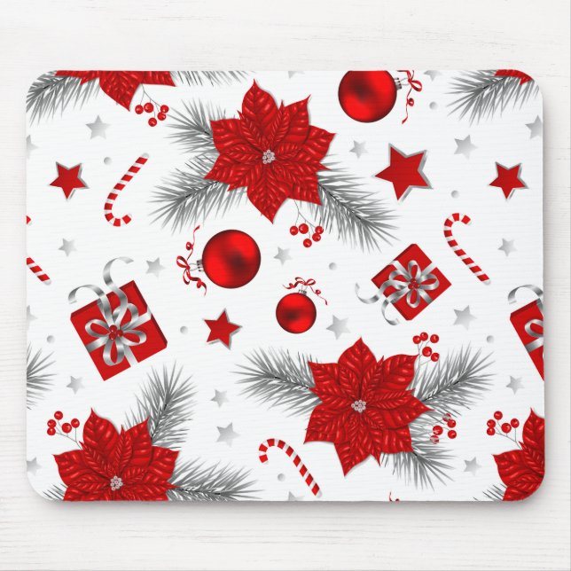 Tapis De Souris Christmas decoration pattern (Devant)