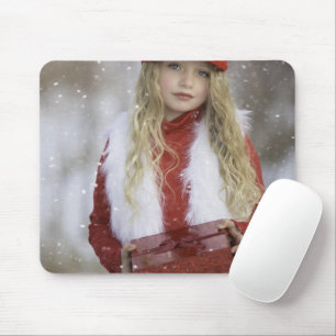 Tapis De Souris Christmas Girl