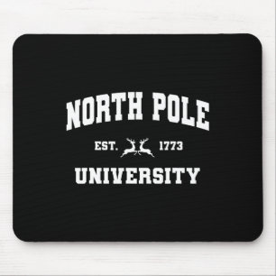 Tapis De Souris Christmas North Pôle Université Père Noël Atelier