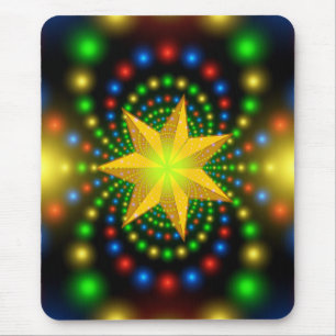 Tapis De Souris Christmas Star Fractal Design-29440