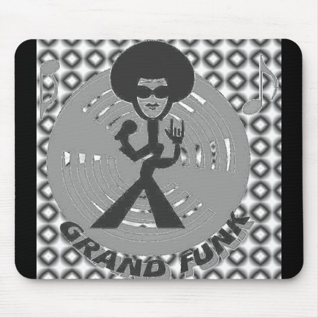 TAPIS DE SOURIS CHROME GRAND MOUSEPAD DE TROUILLE (Devant)