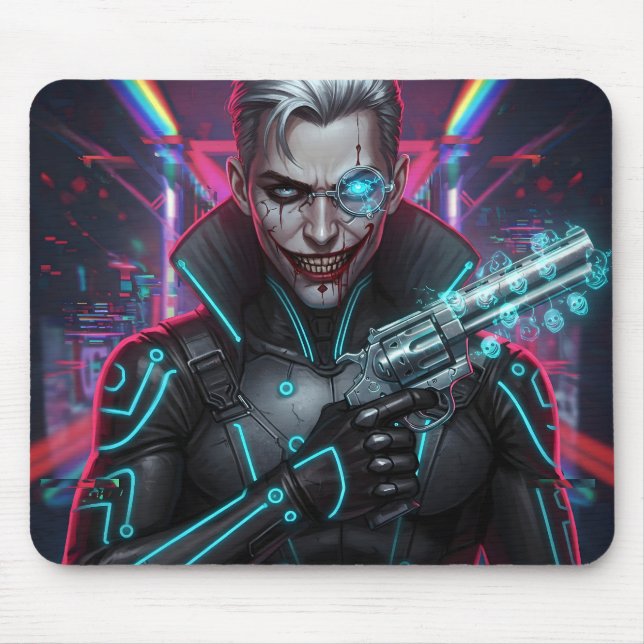 Tapis De Souris Chrome Harlequin (Devant)