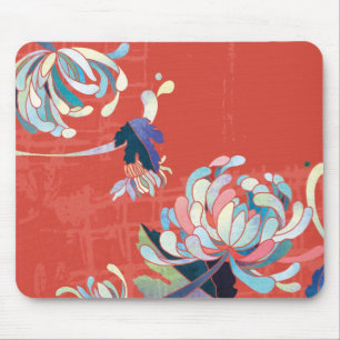 Tapis De Souris Chrysanthème Mousepad