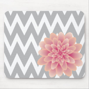 Tapis De Souris Chrysanthème rose