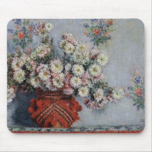 Tapis De Souris Chrysanthèmes de Claude Monet  , 1878
