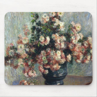 Tapis De Souris Chrysanthèmes de Monet