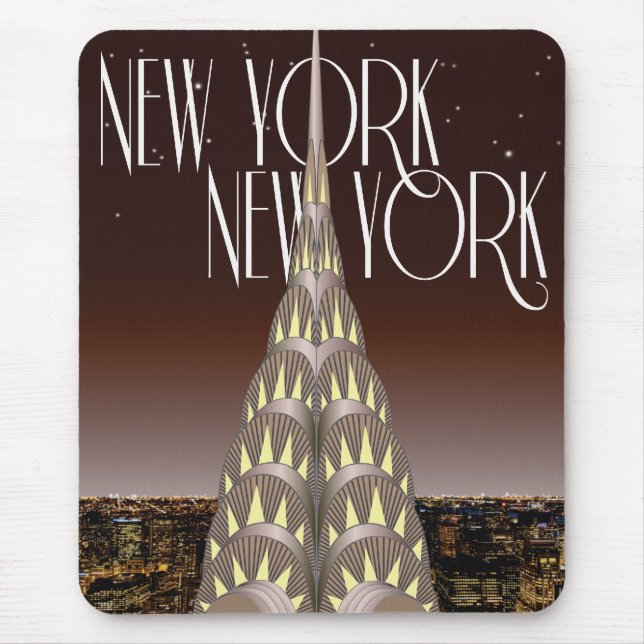 Tapis De Souris Chrysler Building Mousepad (Devant)