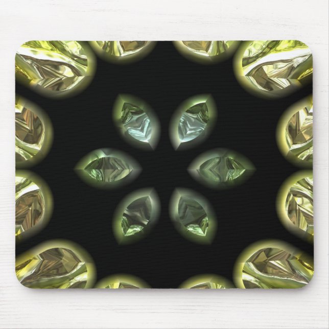 Tapis De Souris Chrystal futuriste X7-4 (Devant)