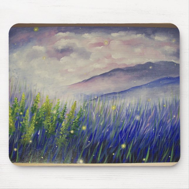 Tapis De Souris Chuchotements de luciole (Devant)