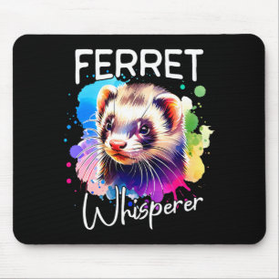 Tapis De Souris Chuchoteur de furet Confort Couleurs Adulte Lourds
