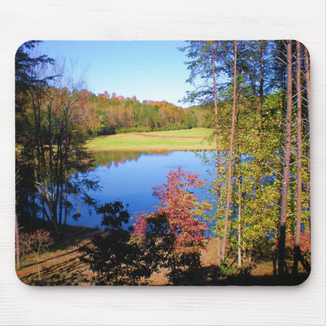 Tapis De Souris chute de wahoo polychrome (Devant)