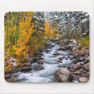 Tapis De Souris Chute le long du ruisseau Bishop, Californie