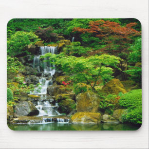 Tapis De Souris Chute majestueuse de Fallwater de l'eau "