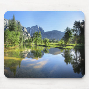 Tapis De Souris Chutes de Yosemite de la rivière Merced - Vallée d