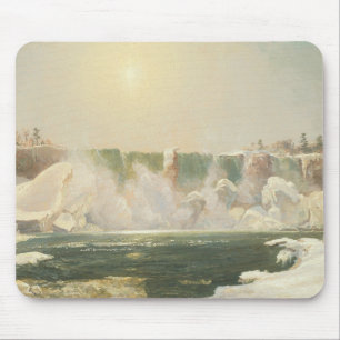 Tapis De Souris Chutes du Niagara en hiver (glace dans l'eau)