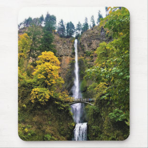 Tapis De Souris Chutes Multnomah, Columbia River Gorge, Oregon