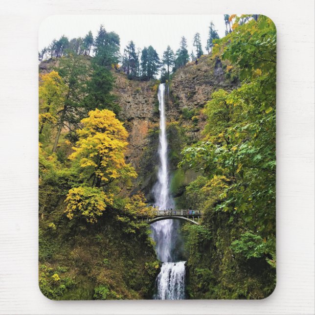 Tapis De Souris Chutes Multnomah, Columbia River Gorge, Oregon (Devant)