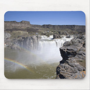 Tapis De Souris Chutes Shoshone sur la rivière Snake à Twin Falls,
