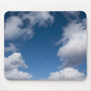 Tapis De Souris ciel bleu et nuages blancs