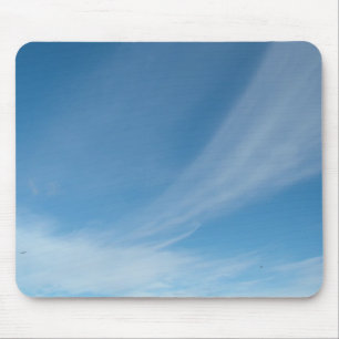 Tapis De Souris Ciel bleu et nuages blancs