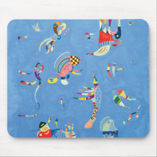 Tapis De Souris Ciel bleu par Wassily Kandinsky